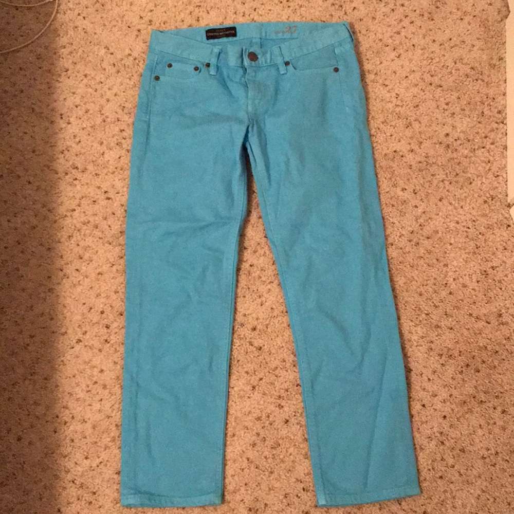 NWOT J Crew Cropped Matchstick Jeans Size 27